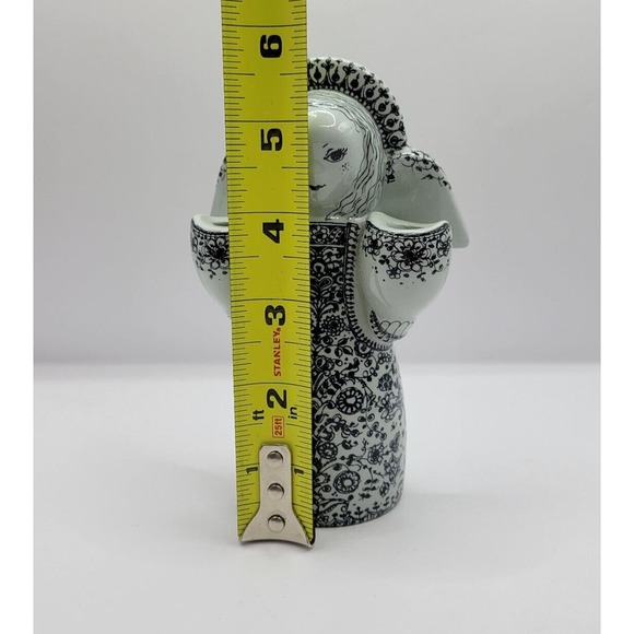 Vintage Nymolle Denmark Ceramic Angel Candleholder by Jacob E Bang - Picture 8 of 8